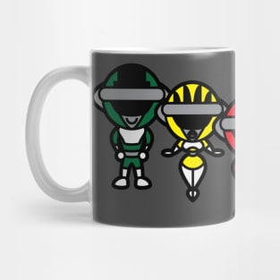 Choudenshi Bioman Tooniefied Mug